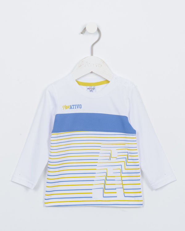 Picture of YF882- BOYS HIGH QUALITY COTTON LONG SLEEVE TOP